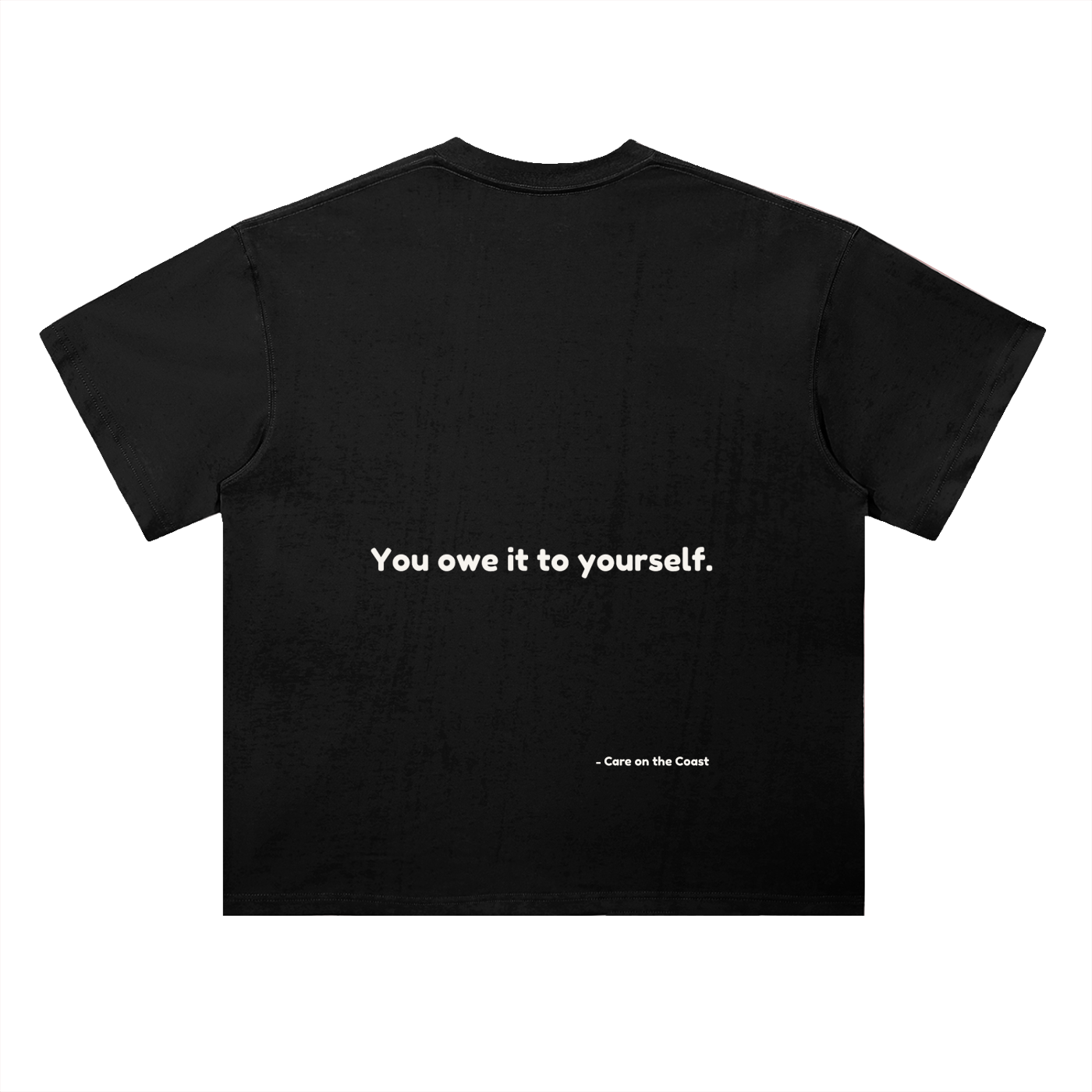 100% cotton | Unisex Heavyweight Drop Shoulder Cotton T-Shirt | You owe it to yourself