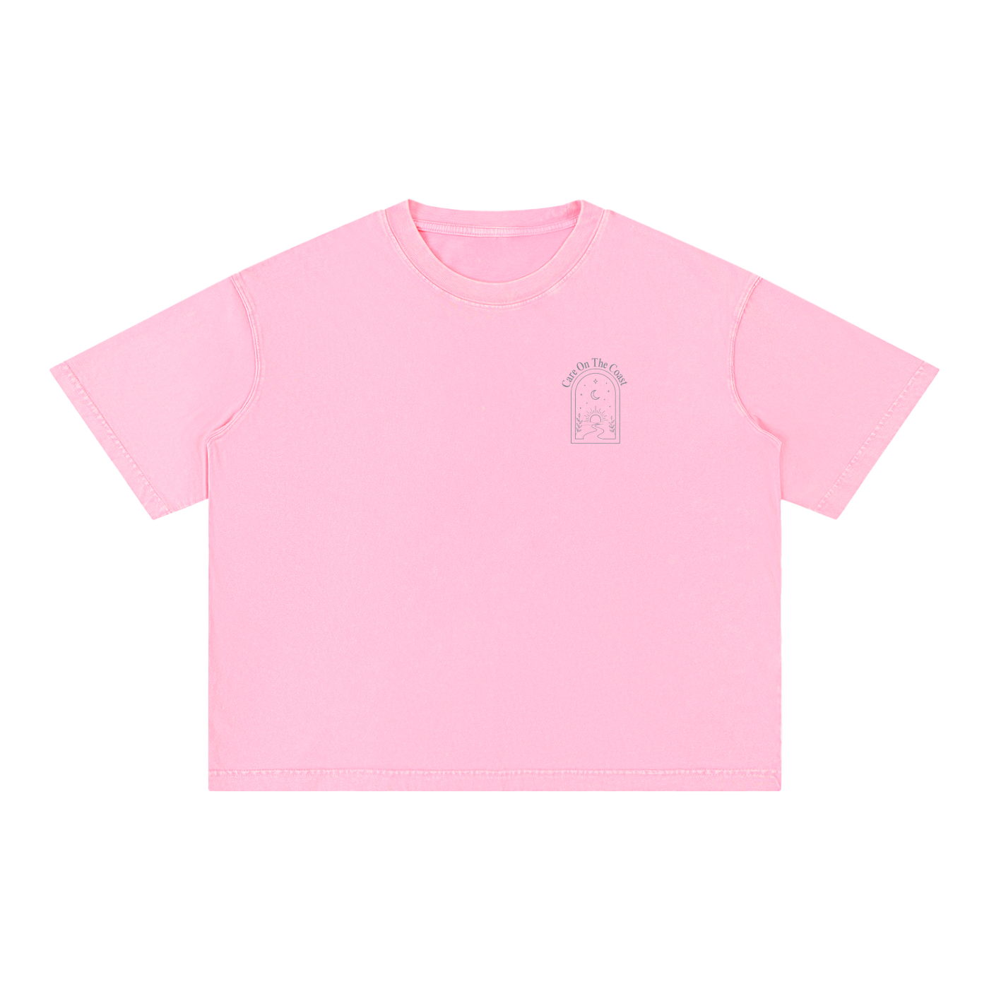 100% cotton | Mineral Wash Boxy Cotton T-Shirt | You owe it to yourself
