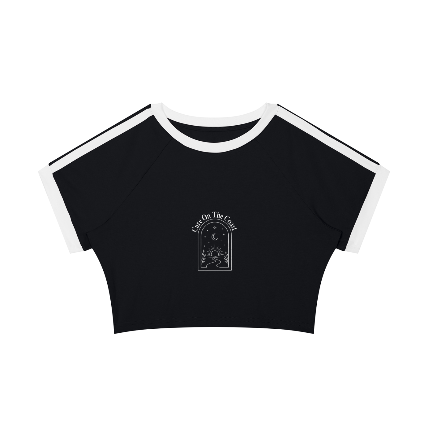 Women’s Raglan Crop T-Shirt | You owe it to yourself |