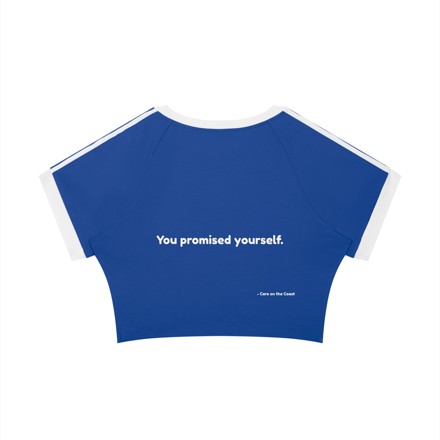 Women’s Raglan Crop T-Shirt | You promised yourself