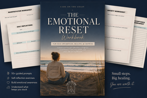 The Emotional Reset Workbook | 50+ guided exercises | Digital download