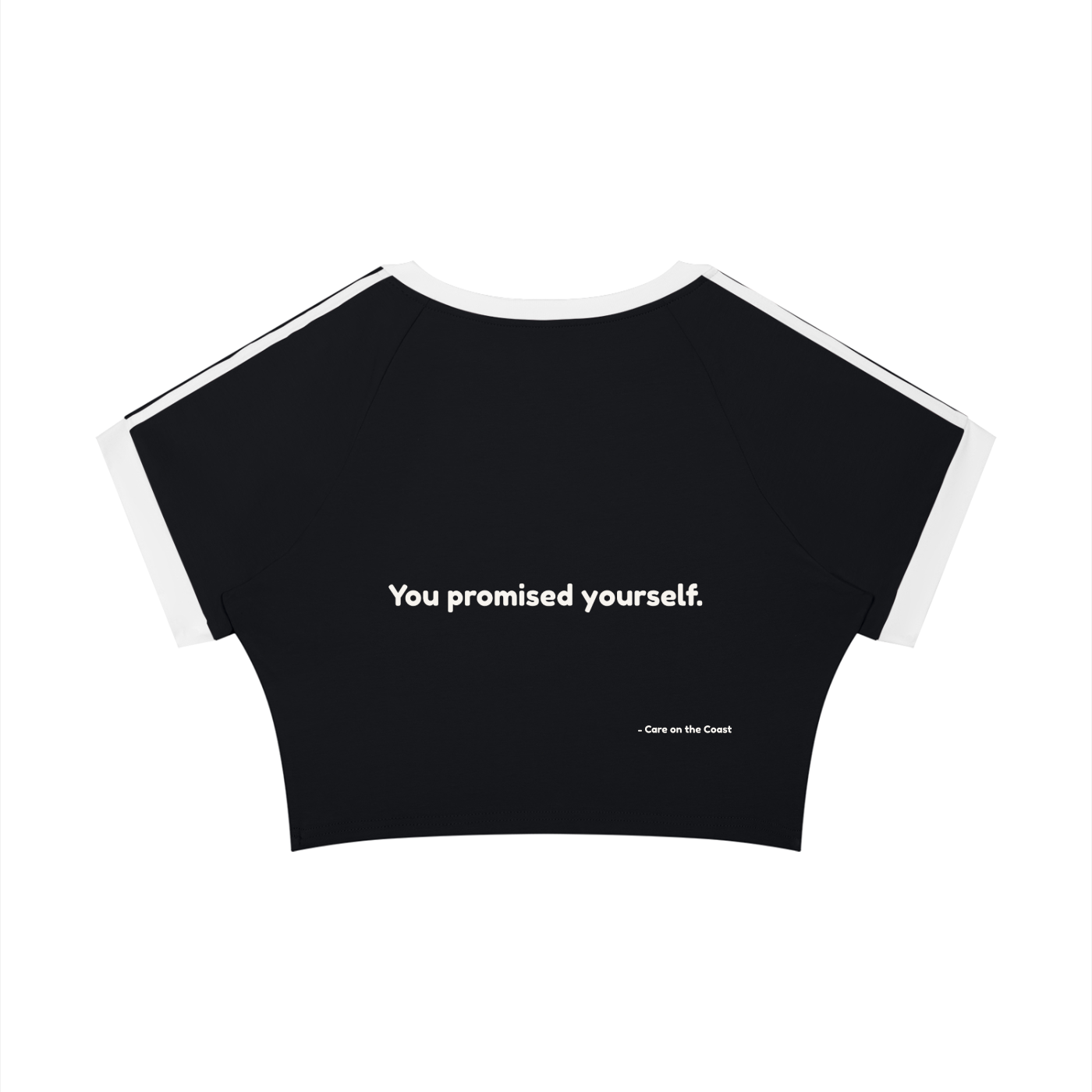 Women’s Raglan Crop T-Shirt | You promised yourself