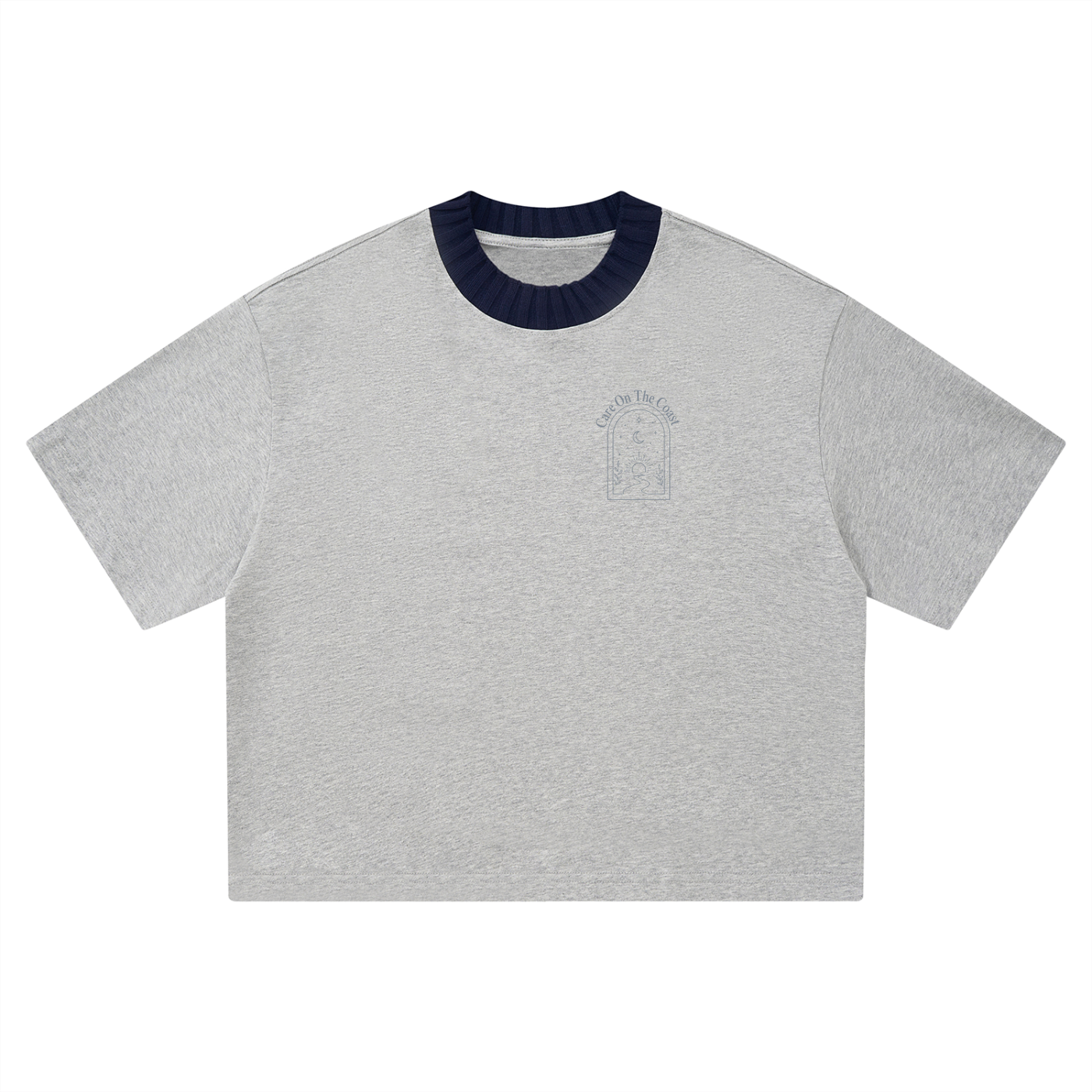 Unisex Heavyweight Boxy T-Shirt | To the person behind me, I hope you know this world is brighter because you’re in it.