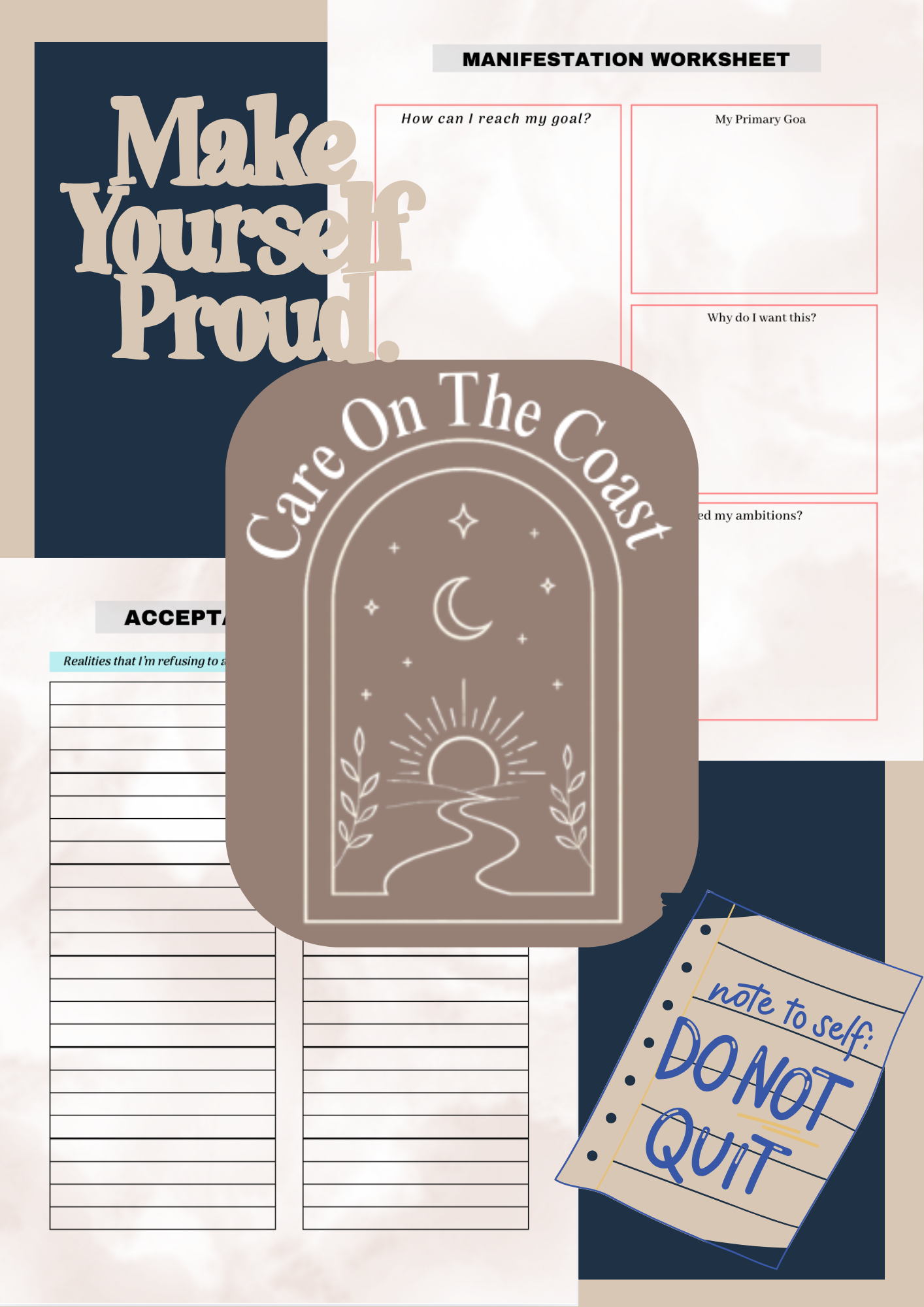 The Emotional Reset Workbook | 50+ guided exercises | Digital download
